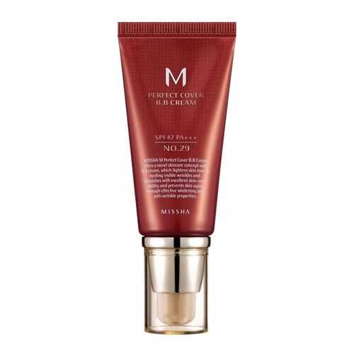 BB средство Missha M Perfect Cover BB Cream 29 Caramel Beige 50 мл в Магнит Косметик