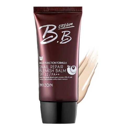 BB средство Mizon Snail Repair Blemish Balm 02 Sаnd Beige SPF32+ 50 мл в Магнит Косметик