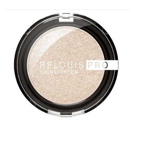 Хайлайтер компактный Relouis Pro Highlighter тон 02 champagne 5г в Магнит Косметик