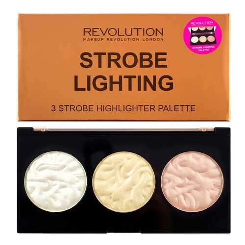 Хайлайтер Makeup Revolution Highlighter Palette Strobe Lighting 11,5 г в Магнит Косметик