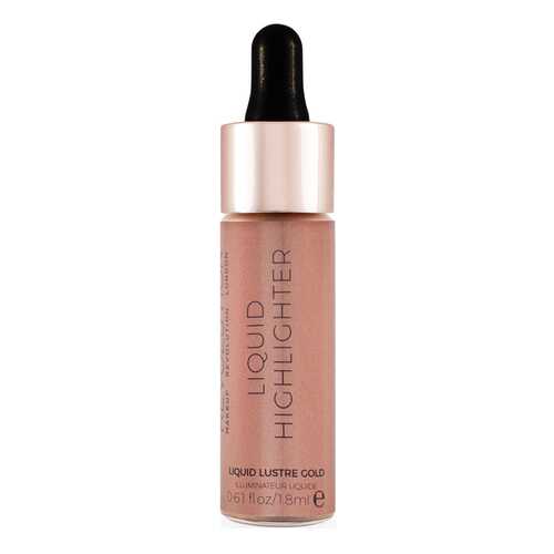 Хайлайтер Makeup Revolution Liquid Highlighter Lustre Gold 18 мл в Магнит Косметик