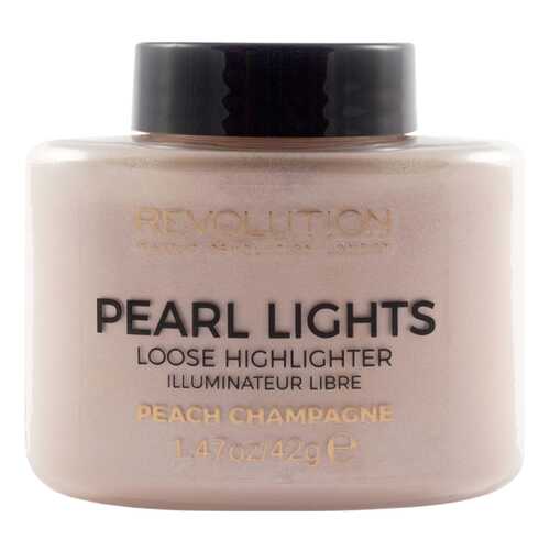 Хайлайтер Makeup Revolution Pearl Lights Loose Highlighter Peach Champagne 42 г в Магнит Косметик