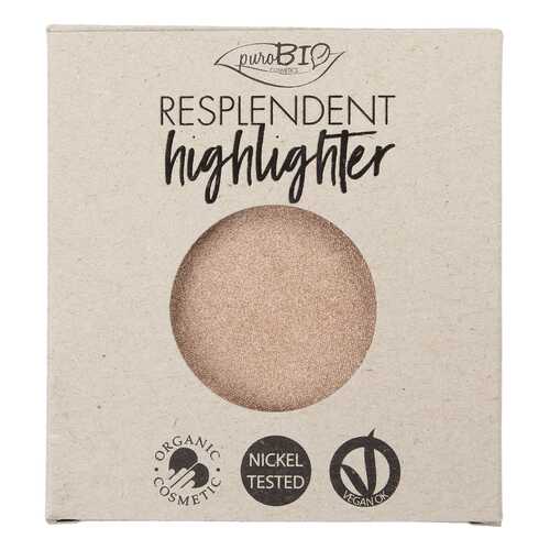 Хайлайтер PuroBio Resplendent Highlighter Refill 01 шампанское 9 г в Магнит Косметик