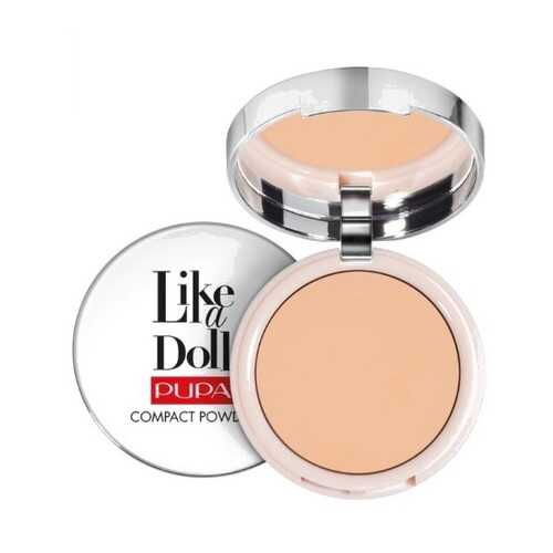 Компактная пудра PUPA Like A Doll Compact Powder, тон №004 Warm Beige (50030004) в Магнит Косметик