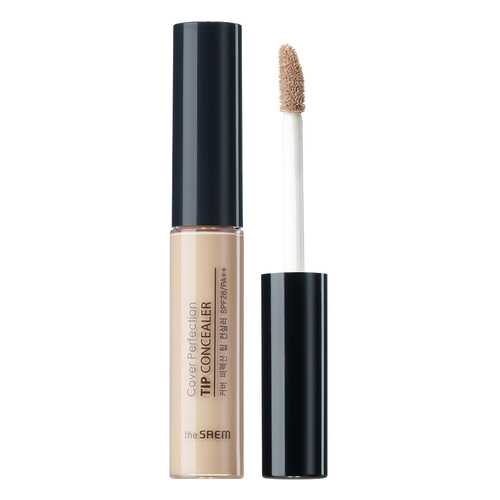 Консилер для лица the SAEM Cover Perfection Tip Concealer 01 Clear Beige 6,5 г в Магнит Косметик