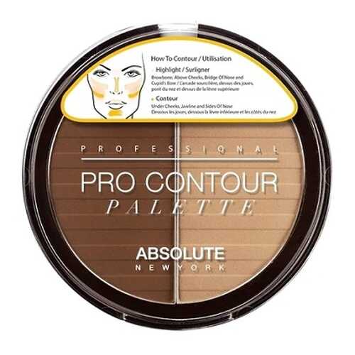 Контурирующая палетка Absolute New York Pro Contour Palette 03 в Магнит Косметик