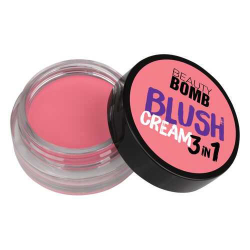 Кремовые румяна Beauty Bomb 3 in 1, тон 02 в Магнит Косметик