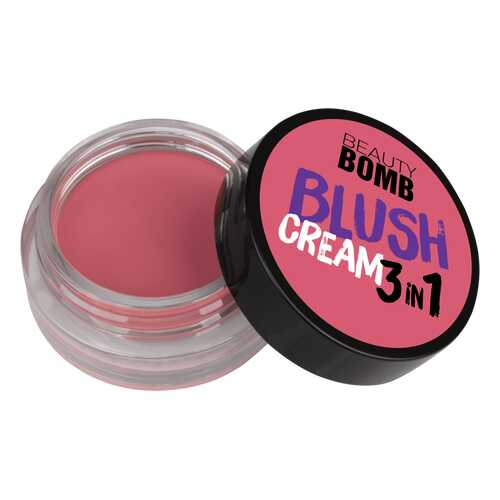 Кремовые румяна Beauty Bomb 3 in 1, тон 03 в Магнит Косметик