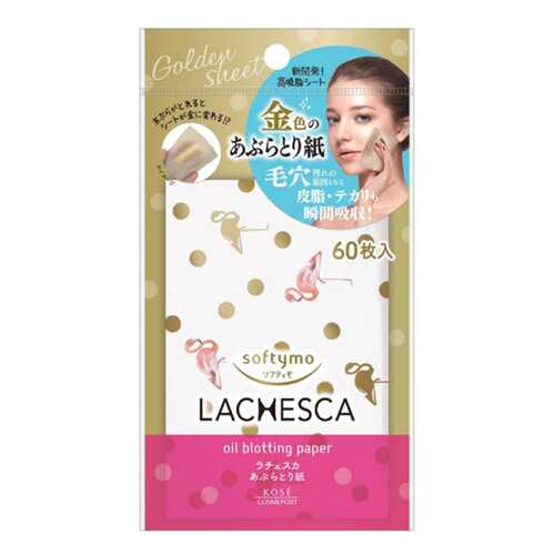 Матирующие салфетки KOSE Softymo Lachesca 60 шт в Магнит Косметик