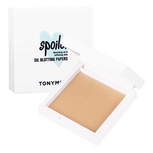 Матирующие салфетки Tony Moly Spoiler Puff Oil Paper в Магнит Косметик