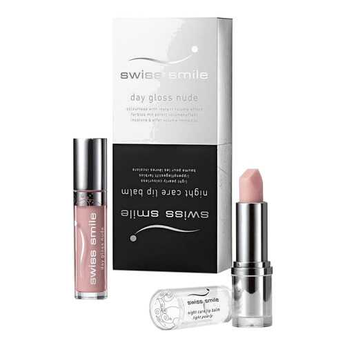 Набор декоративной косметики Swiss Smile Lips Care Set Lip Gloss 3,5 мл и Lip Balm 3,5 мл в Магнит Косметик