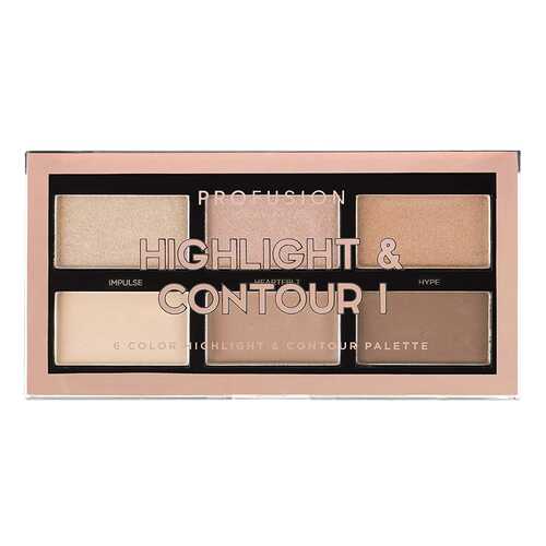 Набор для макияжа PROFUSION Highlight & Contour I Palette в Магнит Косметик