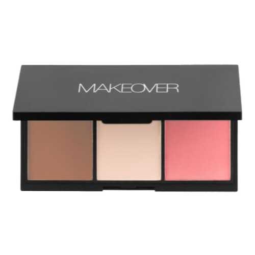 Набор корректоров на палетке Makeover Paris Sculpting kit contouring and blush Look 1 в Магнит Косметик