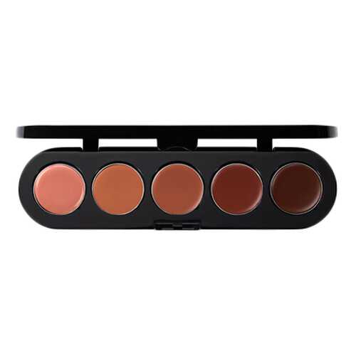 Палитра помад для губ Make Up Atelier 01 Pinky Beige 5 оттенков в Магнит Косметик