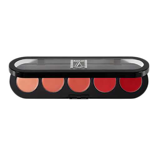 Палитра помад для губ Make Up Atelier 22 Petal Лепесток розы 5 оттенков в Магнит Косметик