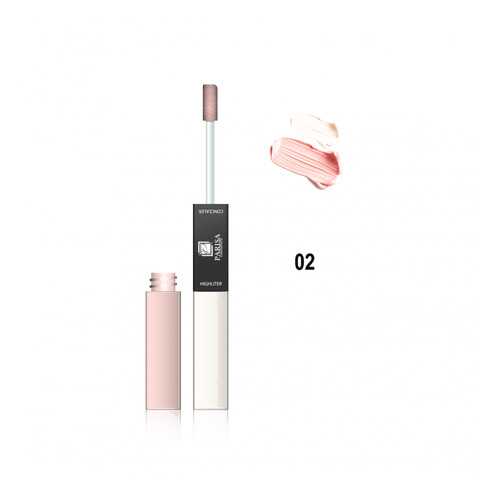 PARISA Cosmetics Двухсторонний жидкий корректор и хайлайтер тон 02 в Магнит Косметик