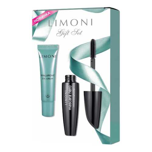 Подарочный набор LIMONI Mascara Nero + Hyaluronic Eye Cream в Магнит Косметик