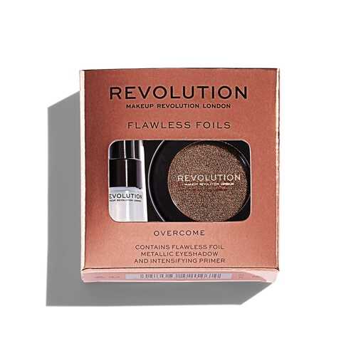 Праймер + тени для век Makeup Revolution Flawless Foils, Overcome в Магнит Косметик