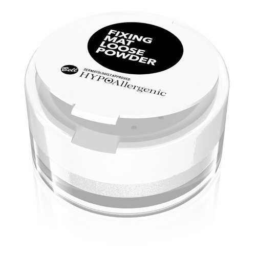 Пудра Bell Hypo Hypoallergenic Укрепляющая Рассыпчатая Fixing Mat Loose Powder, бесцветная в Магнит Косметик