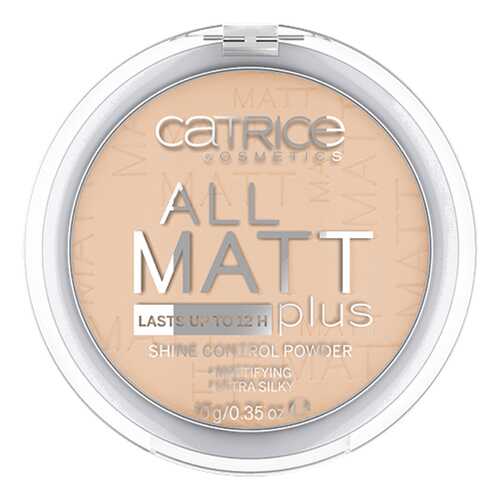 Пудра CATRICE All Matt Plus Shine Control Powder 028 Honey Beige в Магнит Косметик