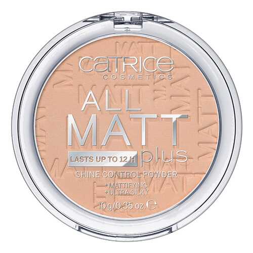 Пудра CATRICE All Matt Plus Shine Control Powder Sand Beige №025 10 г в Магнит Косметик