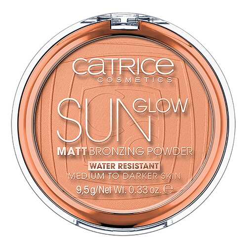 Пудра CATRICE Sun Glow Matt Bronzing Powder 035 Universal Bronze 9,5 гр в Магнит Косметик