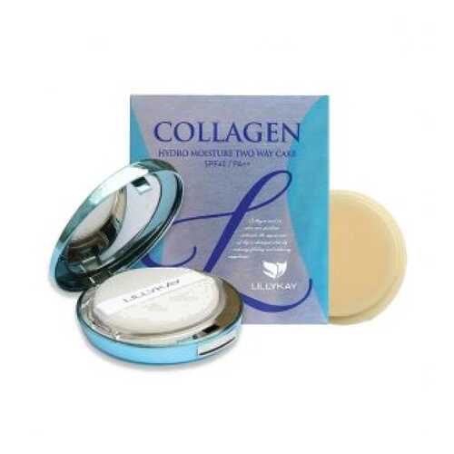 Пудра Enough Collagen Hydro Moisture Two way cake SPF25 #13 13гр в Магнит Косметик
