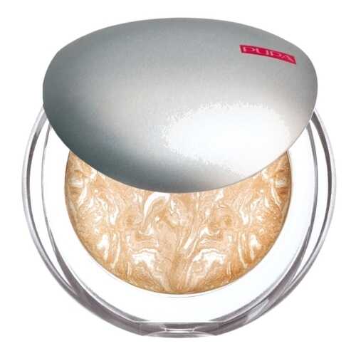 Пудра компактная запеченная PUPA Luminys Baked Face Powder, тон №01 Ivory Beige (52401) в Магнит Косметик