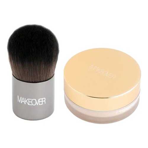 Пудра Makeover Paris Loose Powder Foundation With Mini Kabuki Brush 12 г в Магнит Косметик