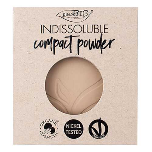 Пудра PuroBio REFILL INDISSOLUBLE compact powder 01 натуральный 9 г в Магнит Косметик