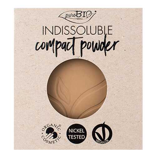 Пудра PuroBio REFILL INDISSOLUBLE compact powder 03 желтый 9 г в Магнит Косметик