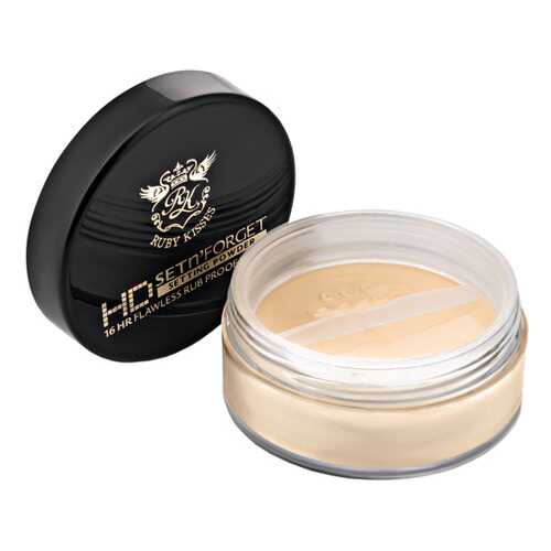 Рассыпчатая HD пудра KISS Banana Fix&Forget Setting Powder, RRSP02 в Магнит Косметик