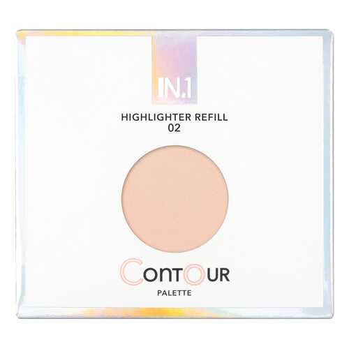 Сменный блок хайлайтера N.1 Contour Palette Highlighter Refill 02 в Магнит Косметик