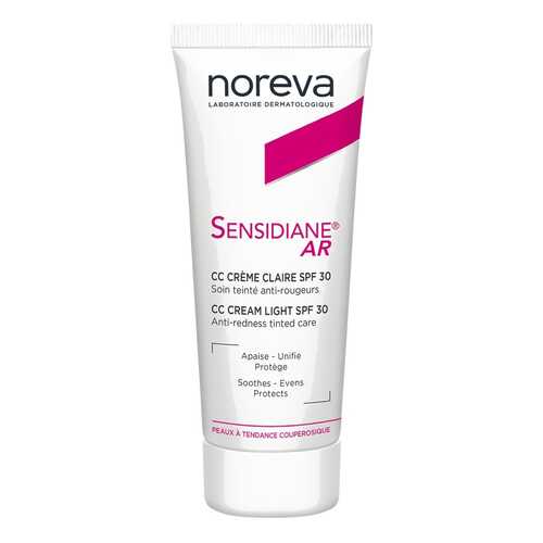 СС средство Noreva Sensidiane AR CC Cream SPF30 Light 40 мл в Магнит Косметик