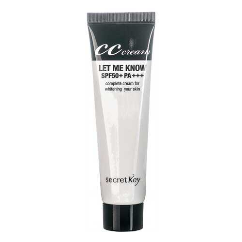 СС средство Secret Key Let Me Know CC Cream SPF 50 30 мл в Магнит Косметик