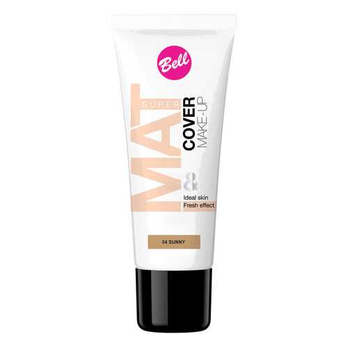 Тональный крем Bell Super Mat Cover Make-up Foundation 04 Sunny 30 мл в Магнит Косметик