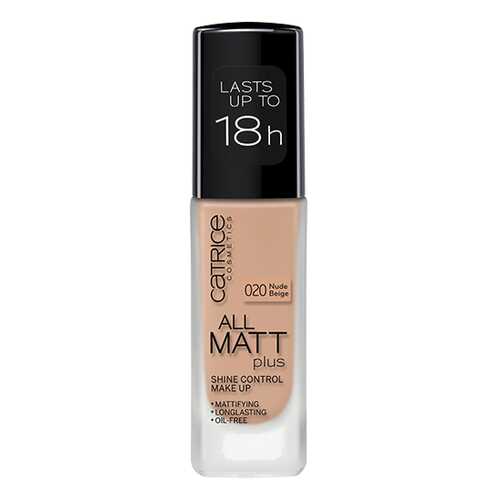 Тональный крем CATRICE All Matt Plus Shine Control Make Up Nude Beige №020 30 мл в Магнит Косметик