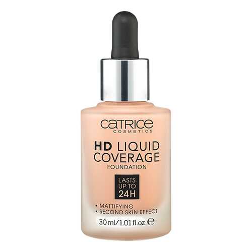 Тональный крем CATRICE HD Liquid Coverage Foundation 020 Rose Beige 30мл в Магнит Косметик