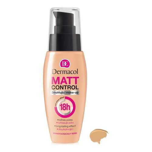 Тональный крем Dermacol Matt Control Матирующий с дозатором тон № 1.5 в Магнит Косметик