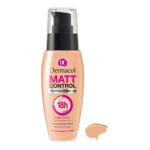 Тональный крем Dermacol Matt Control Матирующий с дозатором тон № 1 в Магнит Косметик