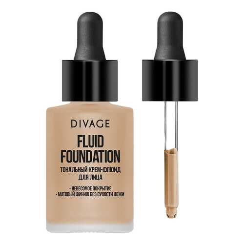 Тональный крем Divage Fluid Foundation № 03 30 мл в Магнит Косметик