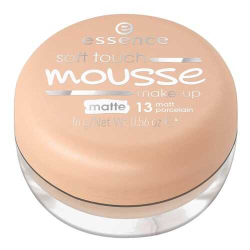 Тональный крем essence Soft touch mousse 13 matt porcelain 16 г в Магнит Косметик