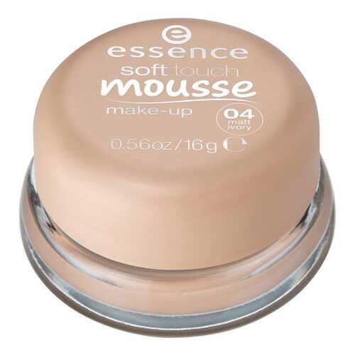 Тональный крем essence Soft Touch Mousse Make-up 04 Matt Ivory 16 г в Магнит Косметик