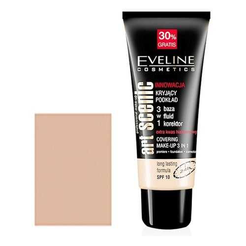 Тональный крем Eveline Art professional make up 3 в 1 пастельный, 30 мл в Магнит Косметик