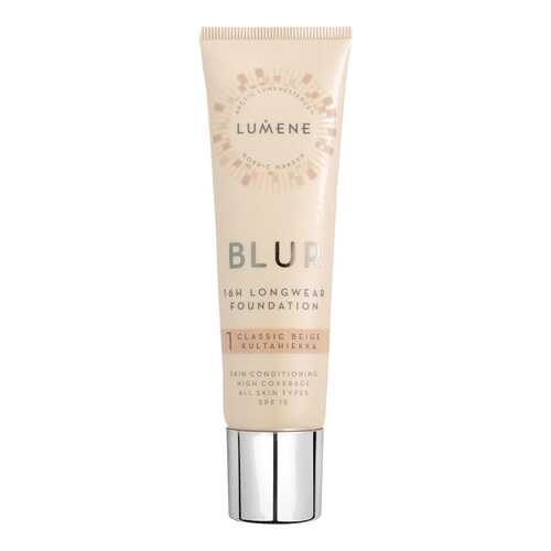 Тональный крем Lumene Blur 16h Longwear Foundation SPF 15 1 Classic Beige 30 мл в Магнит Косметик