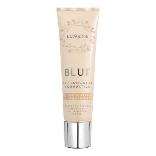 Тональный крем Lumene Blur 16h Longwear Foundation SPF 15 3 Fresh Apricot 30 мл в Магнит Косметик