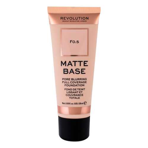 Тональный крем Makeup Revolution Matte Base Foundation F0.5 в Магнит Косметик