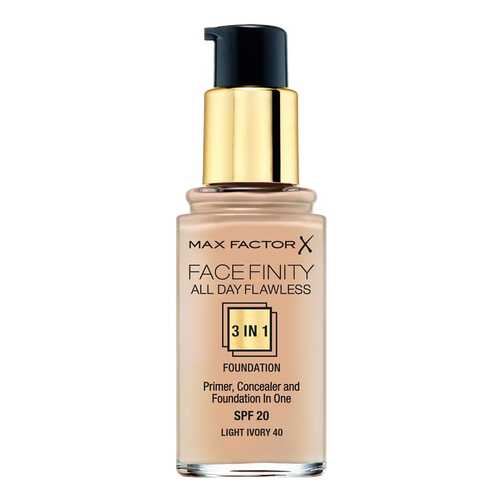 Тональный крем Max Factor Facefinity All Day Flawless 40 Light Ivory в Магнит Косметик