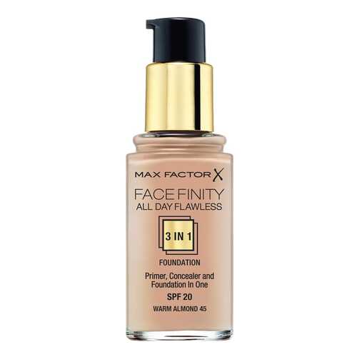 Тональный крем Max Factor Facefinity All Day Flawless 45 Warm Almond в Магнит Косметик