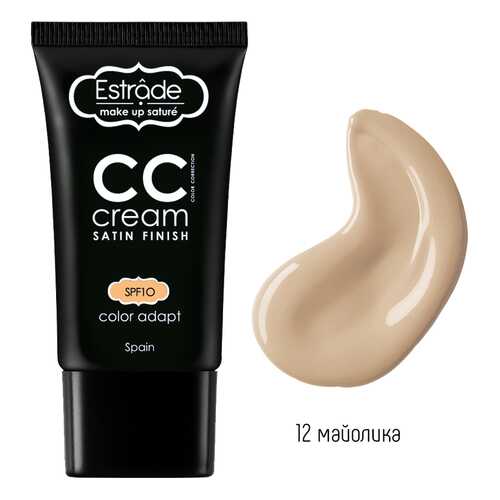 Тональный крем СС CREAM SATIN FINISH ESTRADE 12 майолика в Магнит Косметик